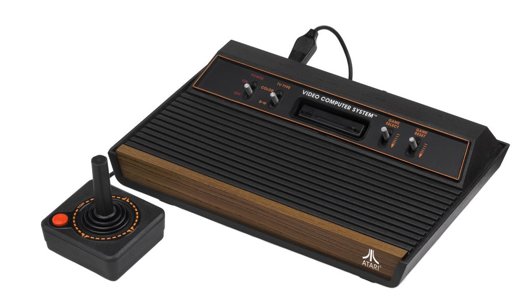 Atari 2600 and controller